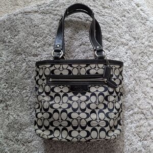 Coach vintage Penelope canvas tote bag